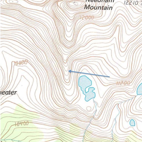 Backcountry Navigation ridgeline